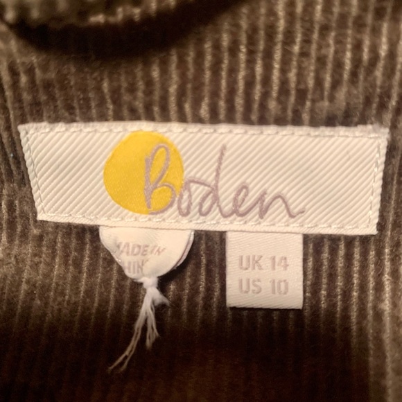 Boden olive green corduroy jacket. New condition. Size M. - Picture 7 of 8
